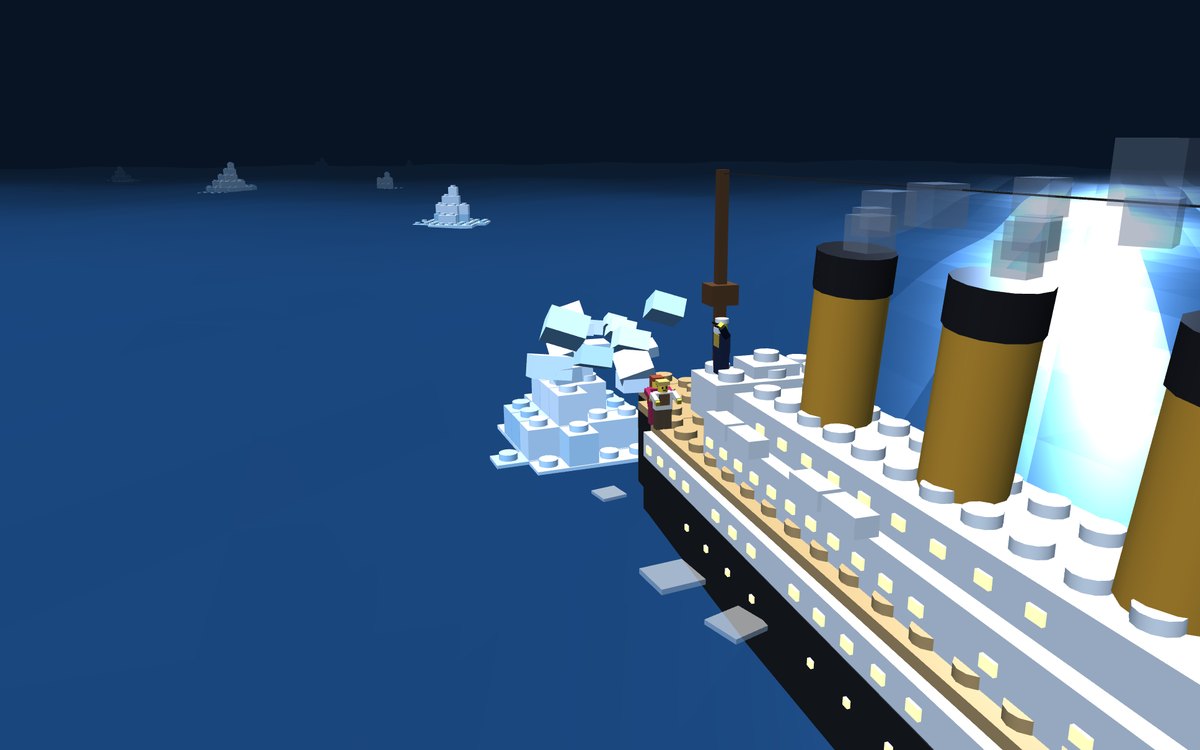 Záber z hry Titanic